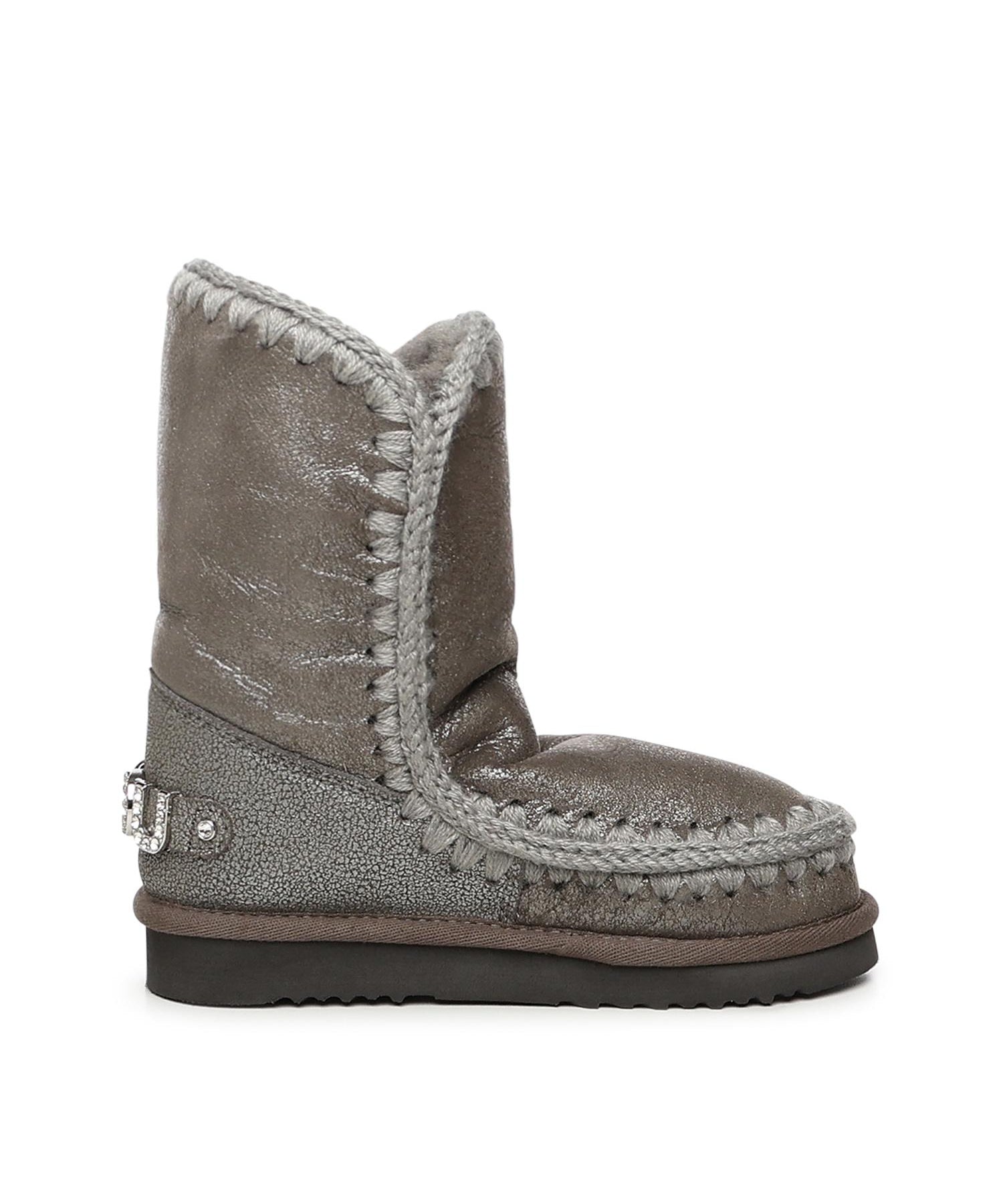 Stivali Eskimo 18 rhinestones logo MUFW101037B DUIRO MOU 