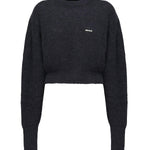 Maglia con maniche a sbuffo e logo 114278 1725 ROTATE 
