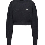 Maglia con maniche a sbuffo e logo 114278 1725 ROTATE 