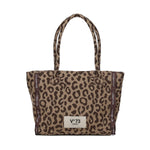 Borsa shopping mini con logo 73BS9MV02M ILENEBEIGE/MORO V° 73 