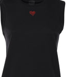 Tank top in jersey di cotone 105741 A326Z99 PINKO 