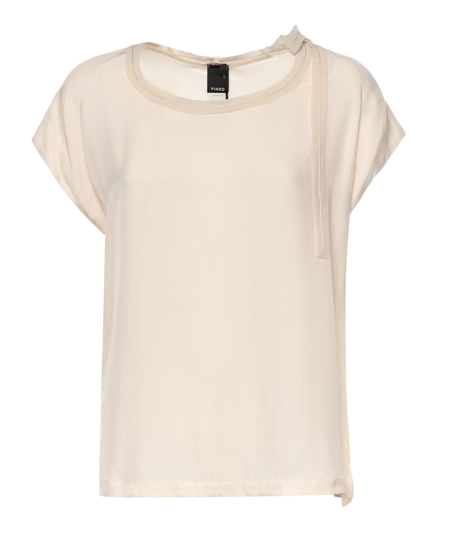 Blusa Bertha in viscosa 106267 A32UP97 PINKO 