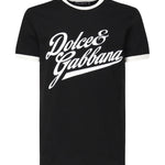 T-shirt in cotone con stampa G8PV1T G7PGCN0000 DOLCE & GABBANA 