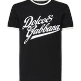 T-shirt in cotone con stampa G8PV1T G7PGCN0000 DOLCE & GABBANA 