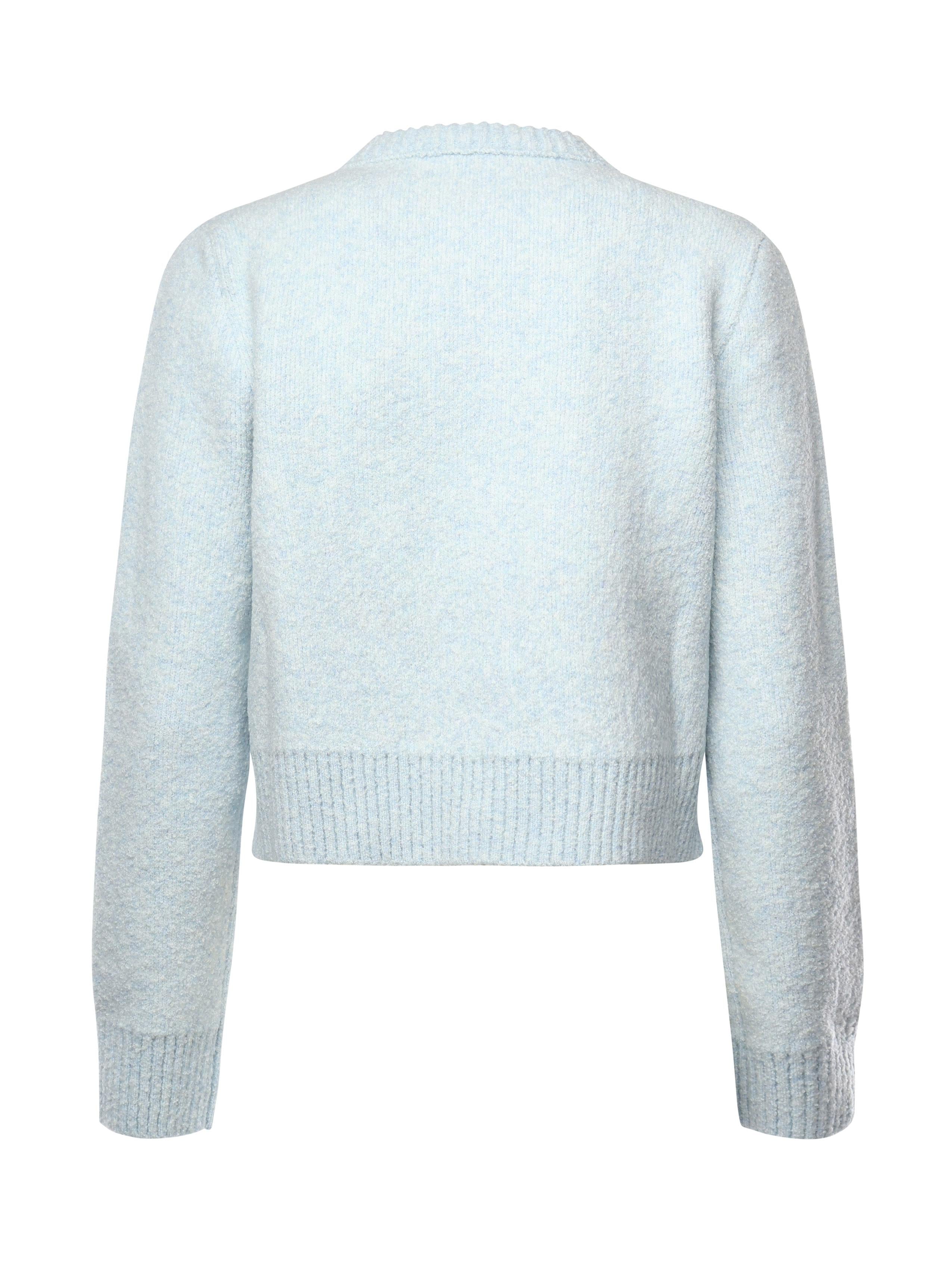 Cardigan in lana bouclé 812469 V4WQ04033 BOTTEGA VENETA 