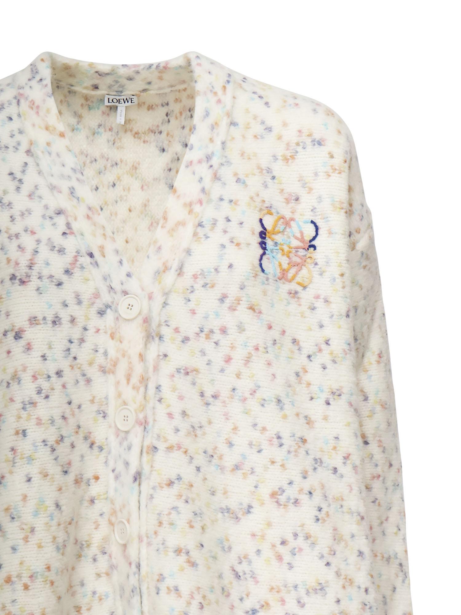Cardigan a trapezio in misto lana e alpaca S359Y16KA7 2016 LOEWE 