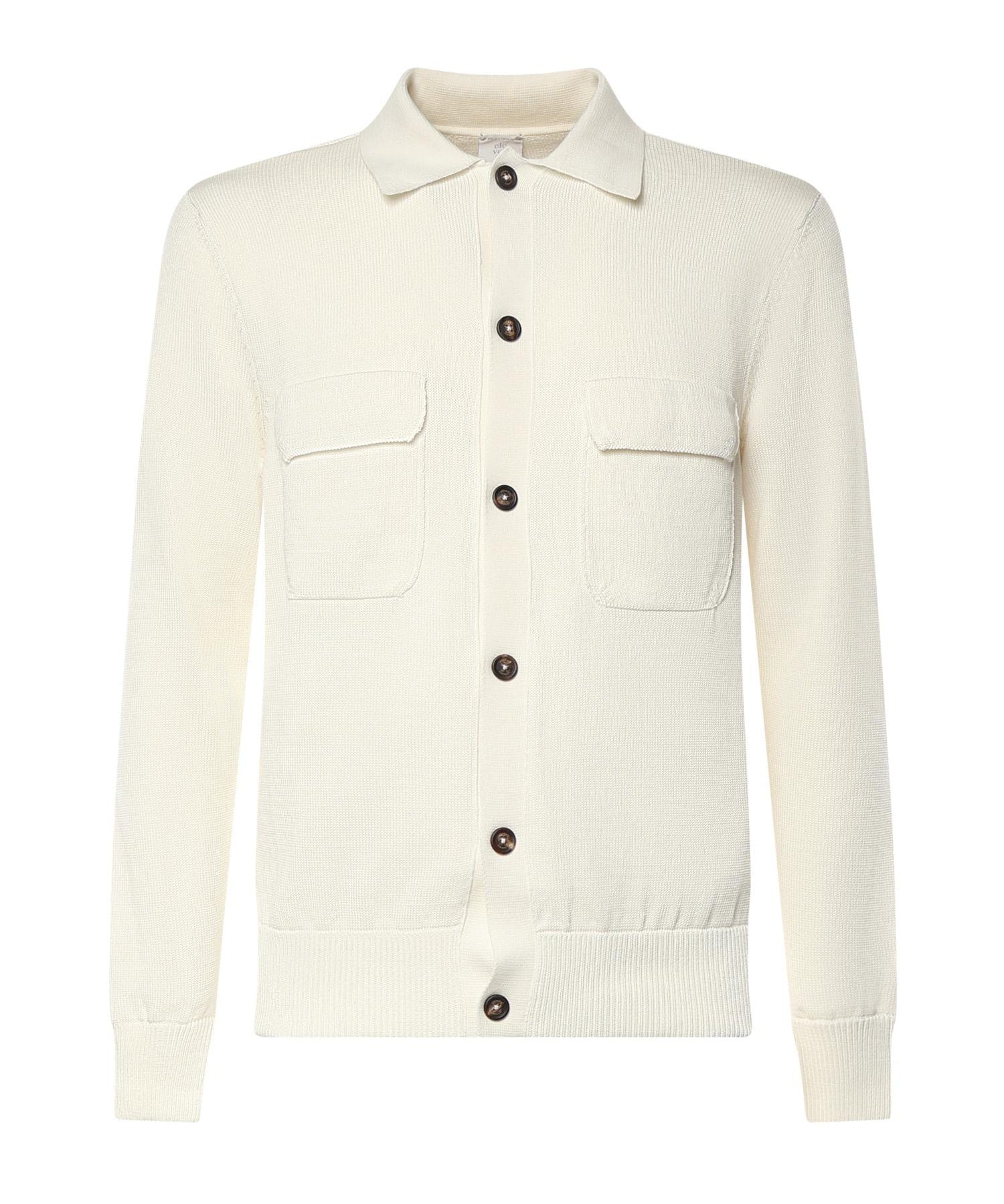 Overshirt in cotone M76MAGM22MAG0M008 01 ELEVENTY 
