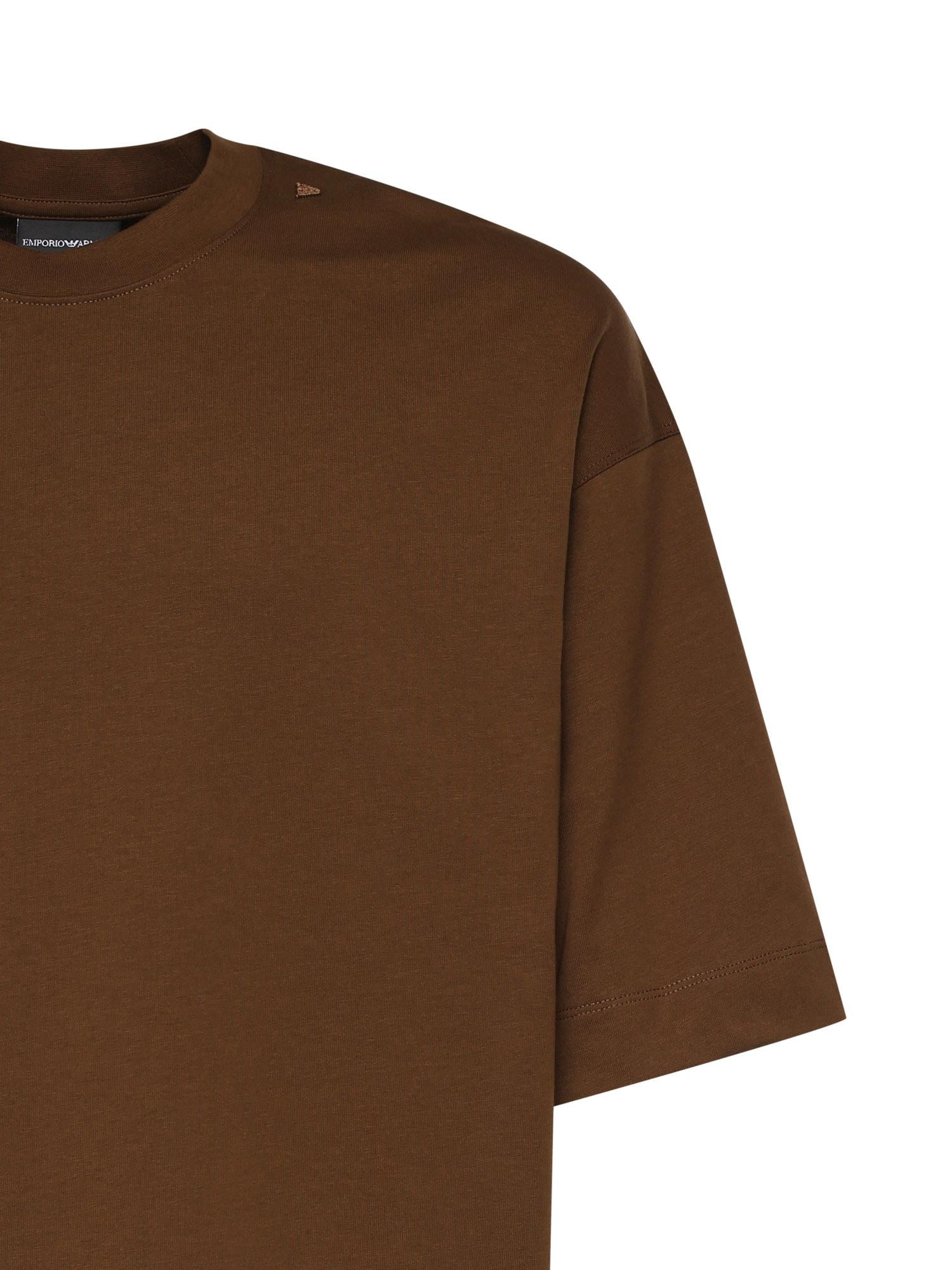 T-shirt in jersey con logo EM005256 AF24740U6203 EMPORIO ARMANI 