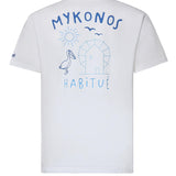 T-shirt con ricamo in cotone PRL0002 02506L MC2 SAINT BARTH 