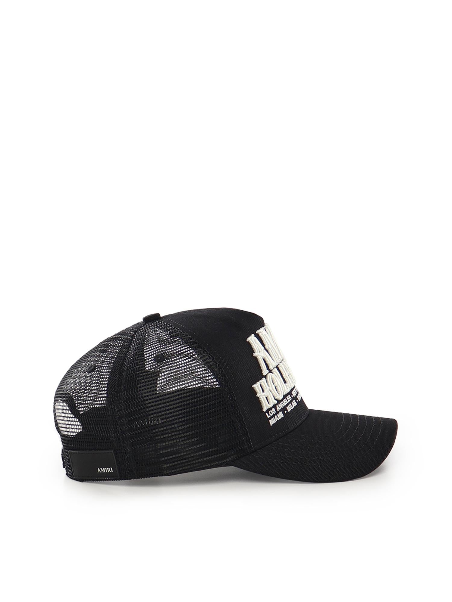 Cappello con logo AMSAHE10115 001 AMIRI 