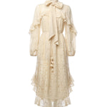 Abito in pizzo con volant Memento 5202DF252 CRM ZIMMERMANN 