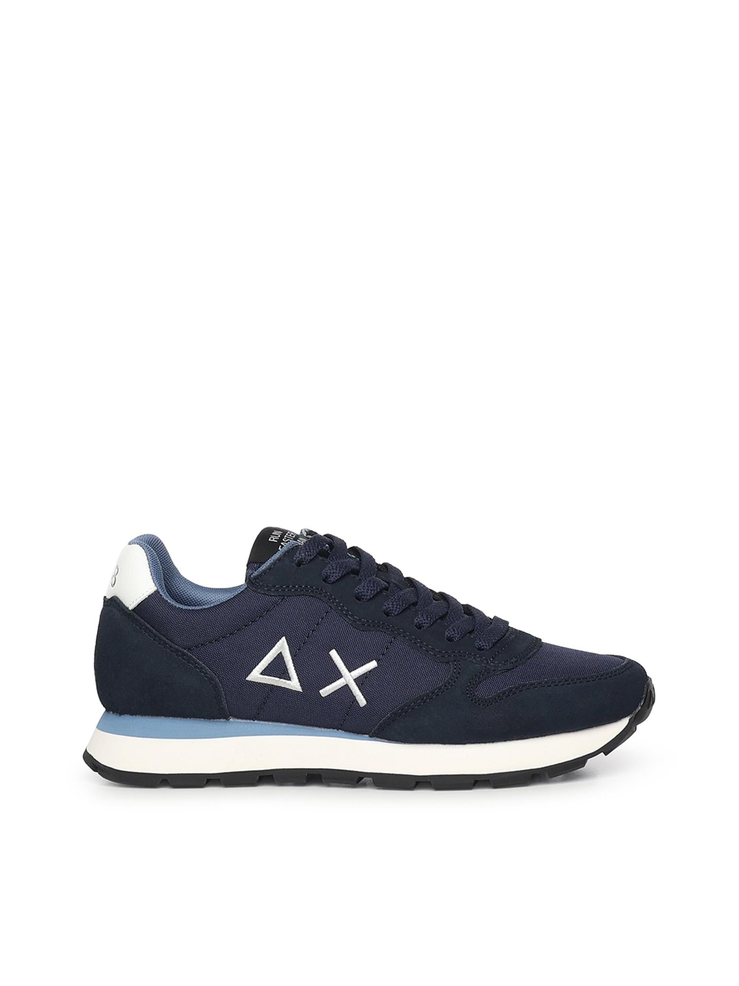Sneaker Tom in nylon e suede<BR/> Z45101 07 SUN 68 